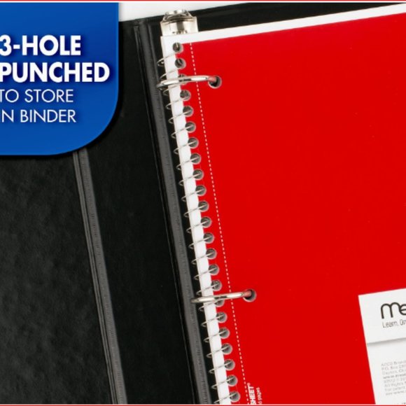 Two Spiral Notebooks, 70 College Ruled Sheets - Picture 12 of 12